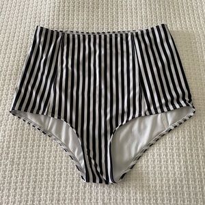 EUC Kortni Jeane size S high waisted swim bottoms